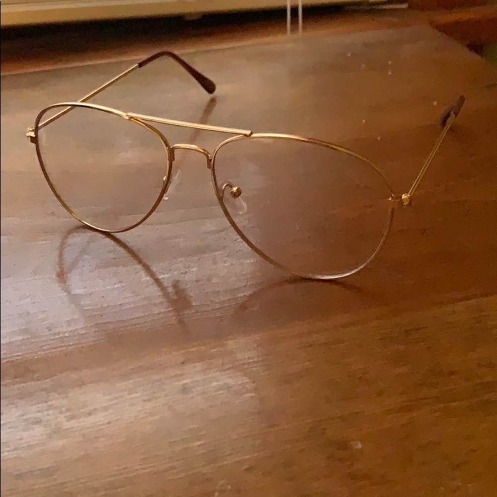 Fake glasses